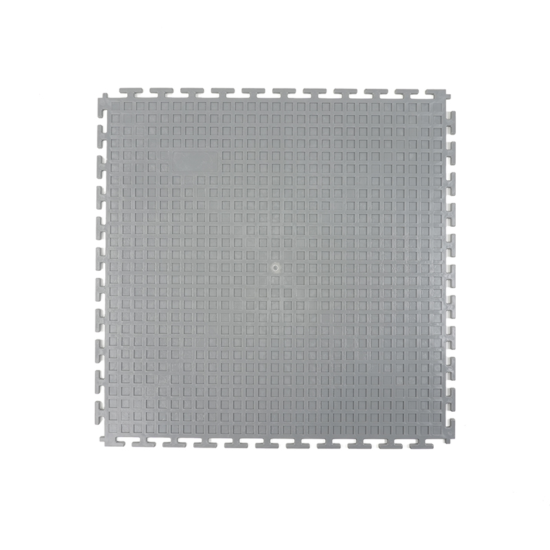 PVC Garage Interlocking Flooring- Round Coin Pattern