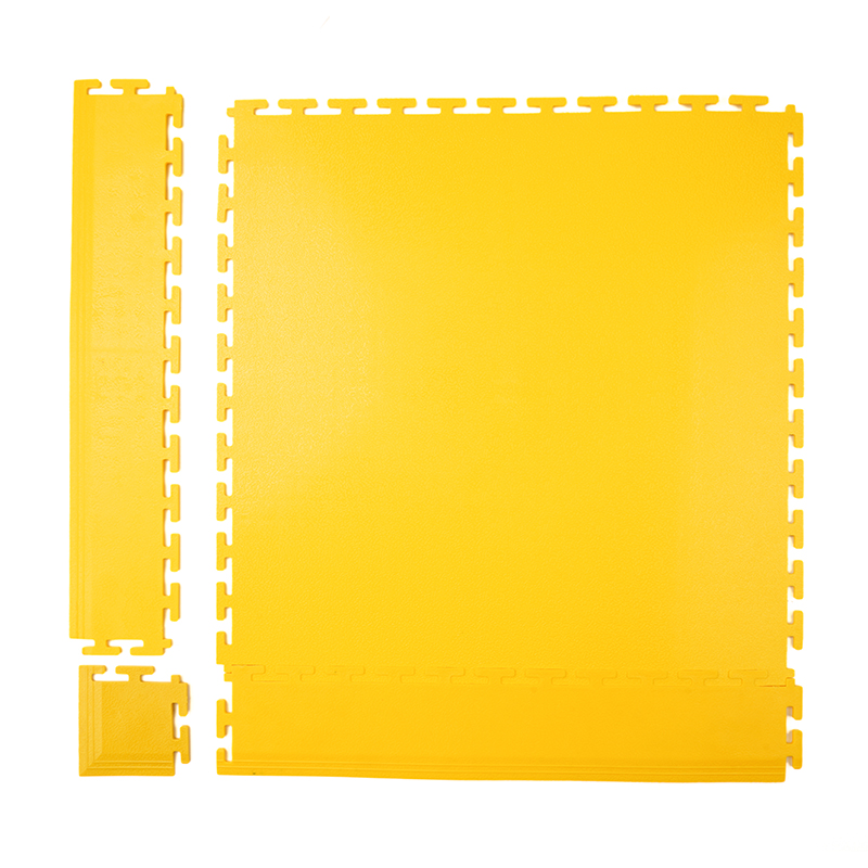 PVC Garage Interlocking Flooring- Orange Peel Pattern